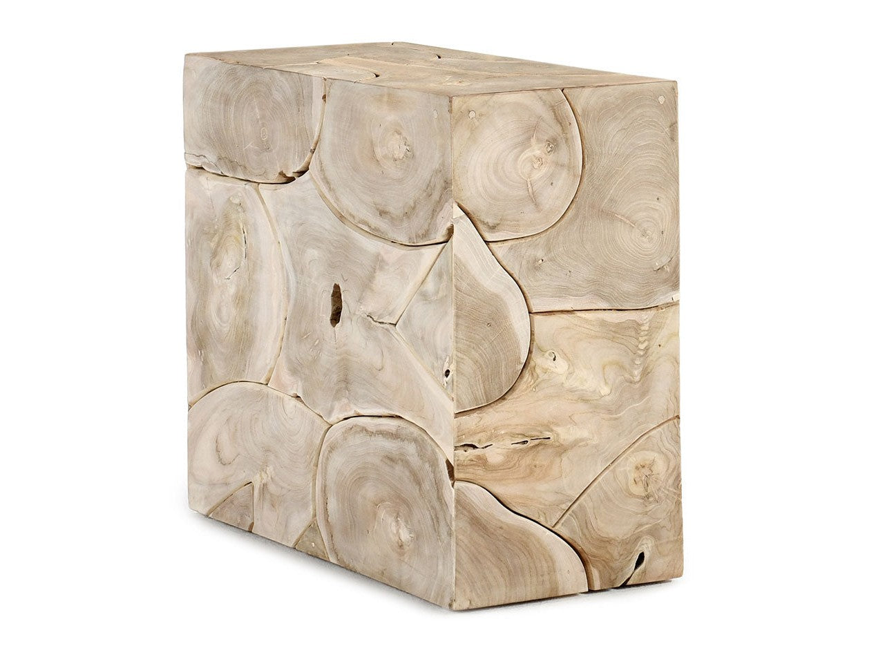 Sorrento Natural End Table - Ornate Home