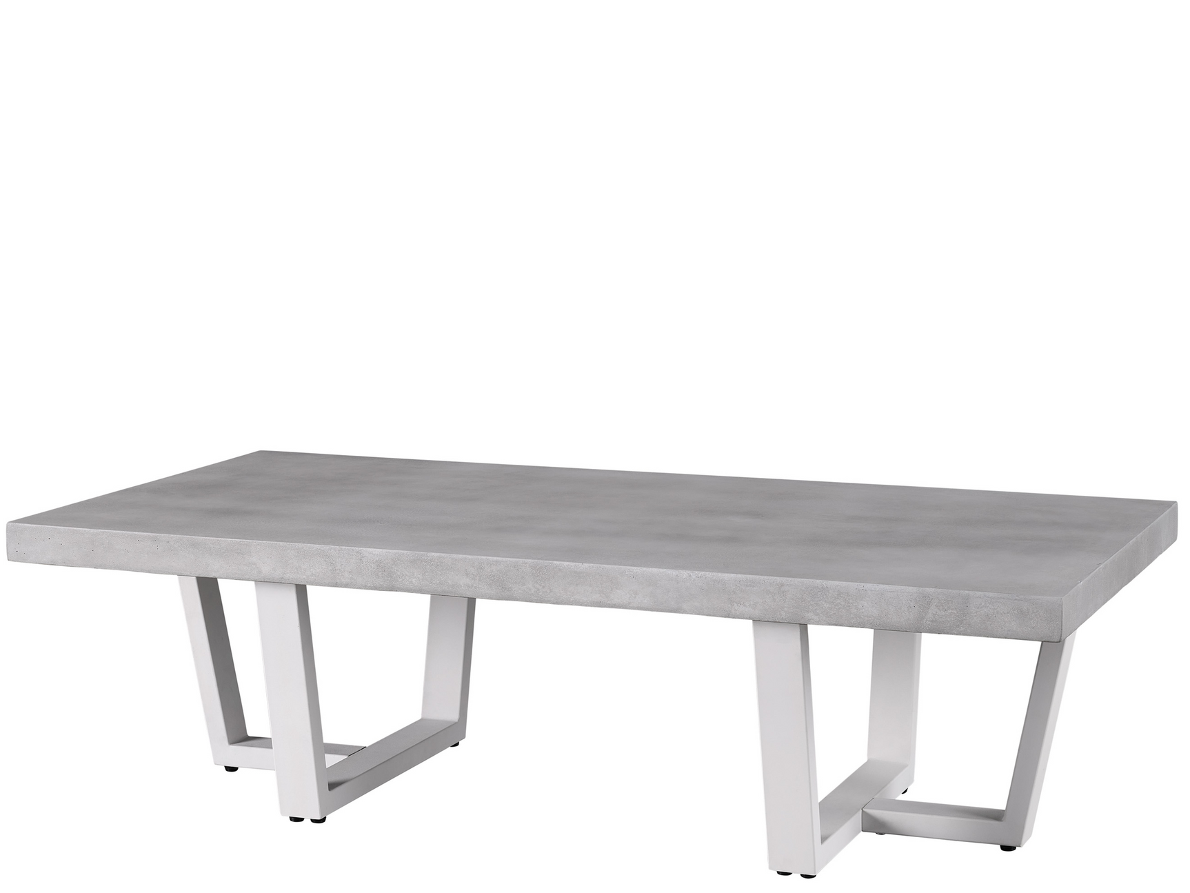 South Beach Chalk Aluminum Cocktail Table - Ornate Home