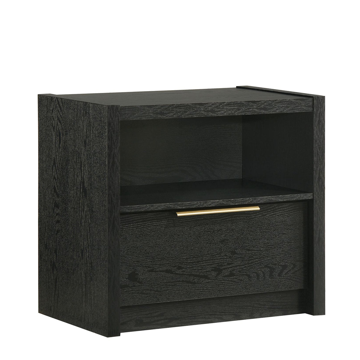 South Bend Black 5-Piece King Bedroom Set - Ornate Home