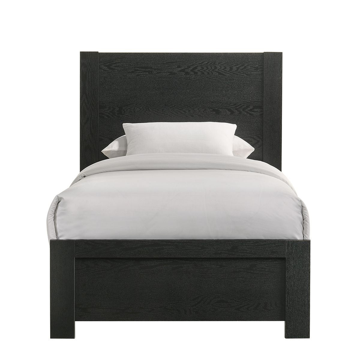 South Bend Black Twin Bed - Ornate Home