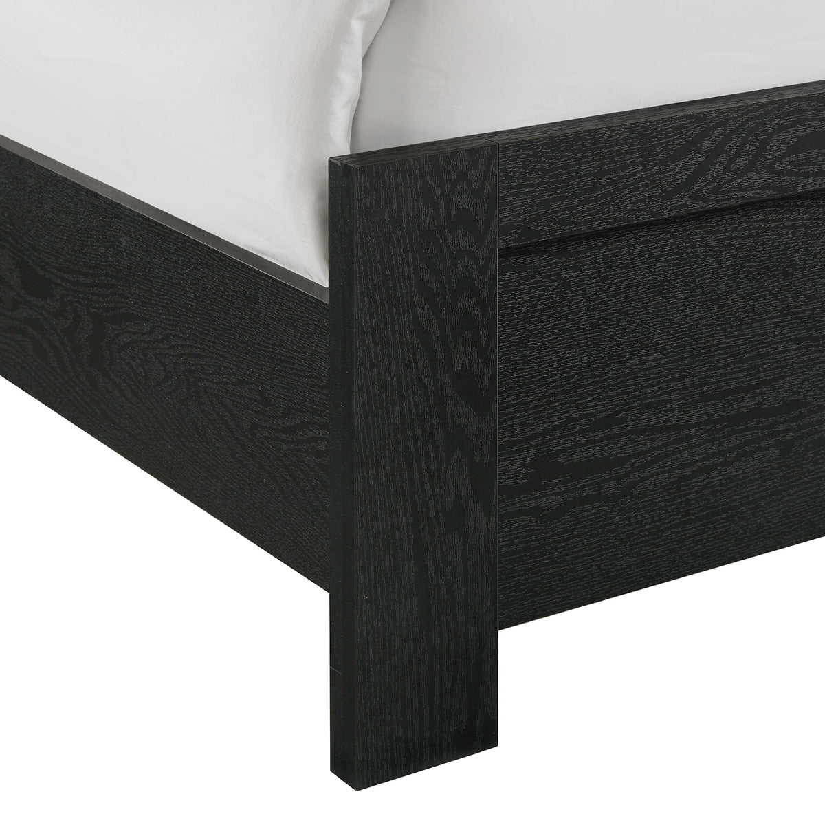 South Bend Black Twin Bed - Ornate Home