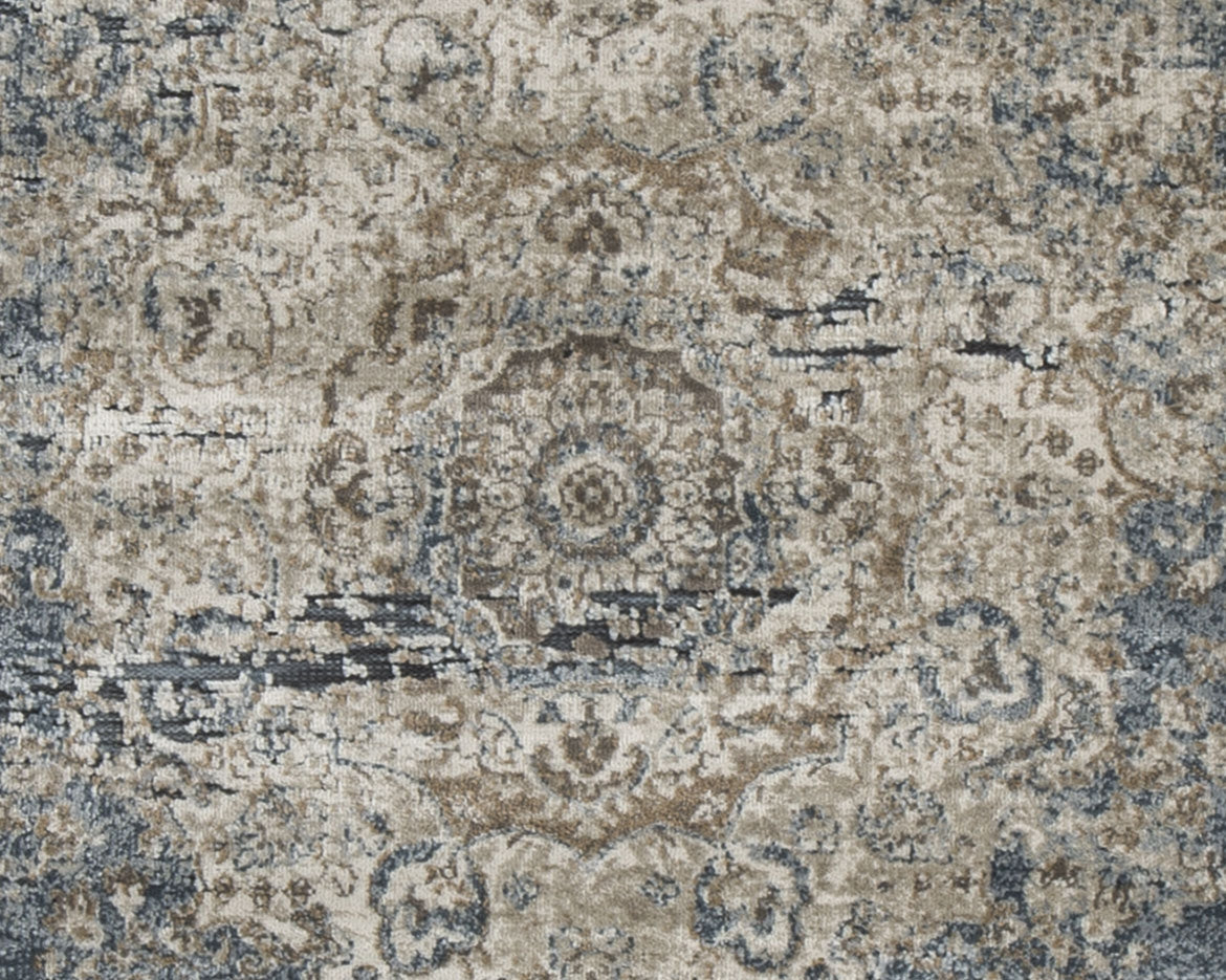 South Blue/Beige 5' x 7' Rug (Online Special Price) - Ornate Home