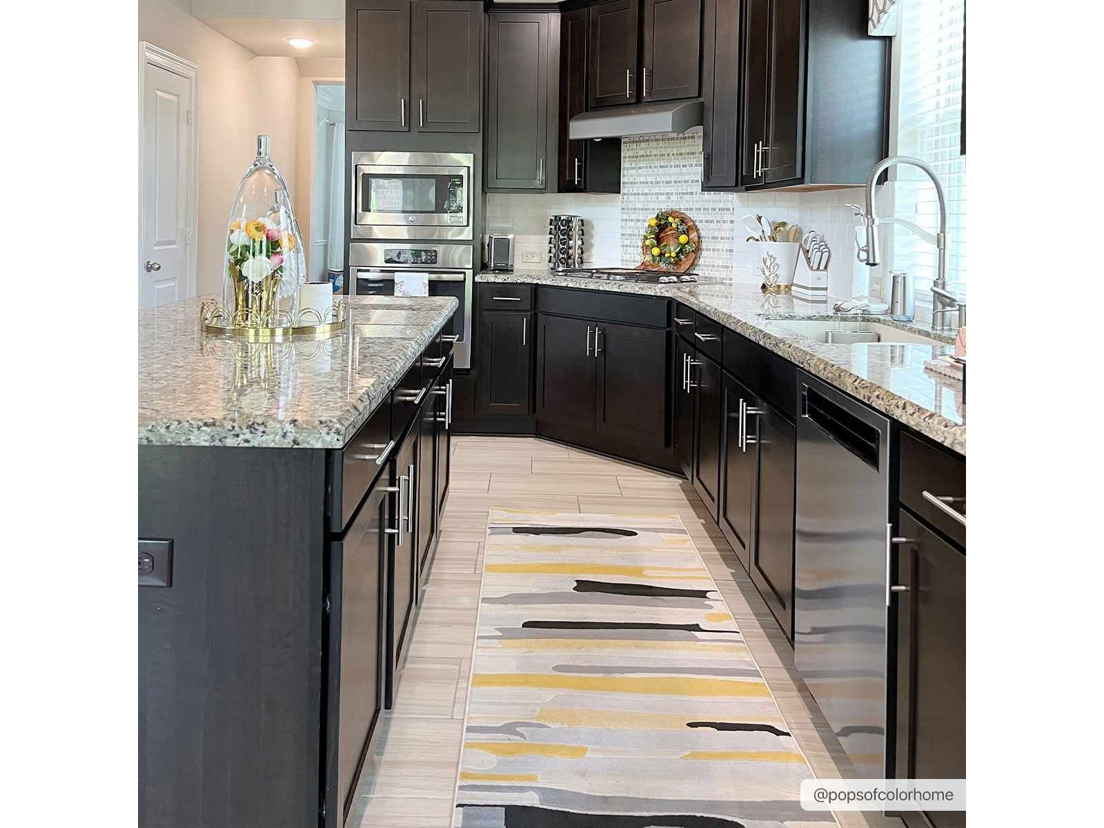 Southfields Mustard Area Rug - Ornate Home