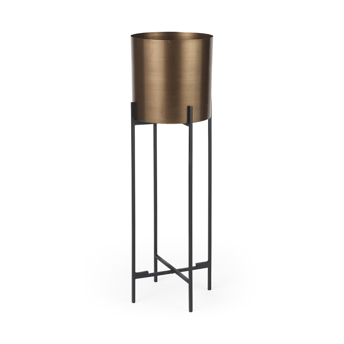 Sowerberry Bronze Large Plant Stand - Ornate Home