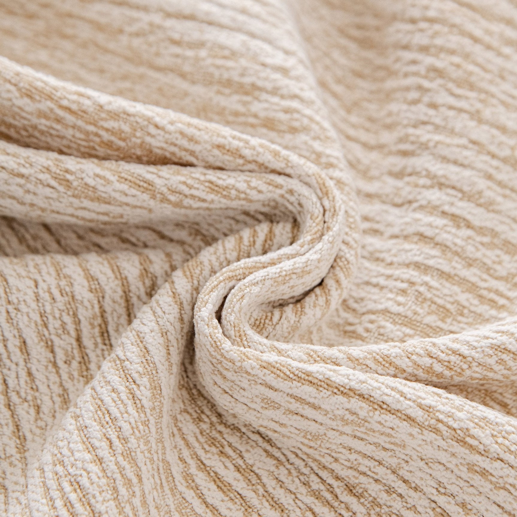 Spandex Jacquard Sofa Cover, High Stretch Crinkle Textured Couch Slipcover KAS Washable - Ornate Home