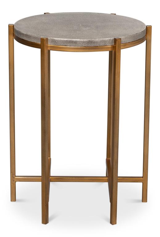 Spence Black Side Table - Ornate Home