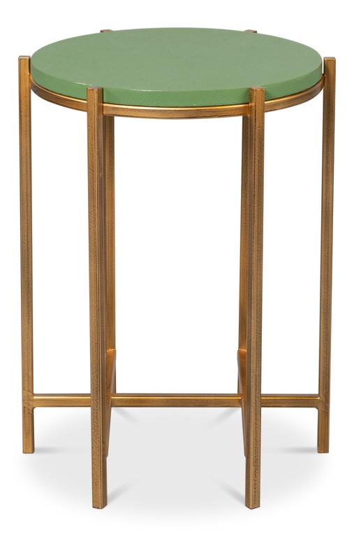 Spence Green Side Table - Ornate Home