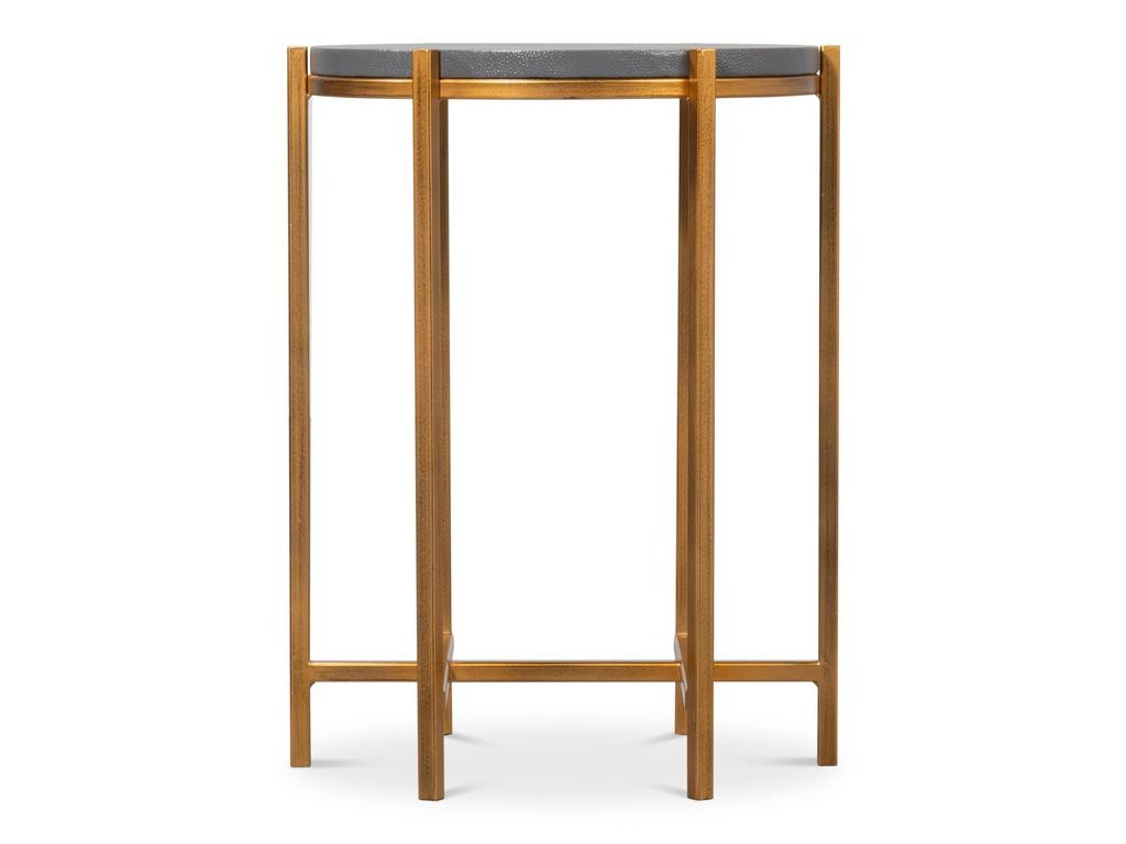 Spence Grey Side Table - Ornate Home