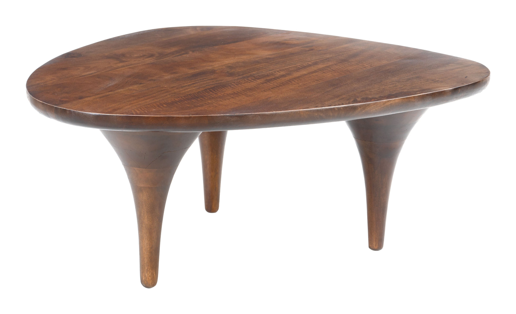 Spiker Walnut Coffee Table - Ornate Home