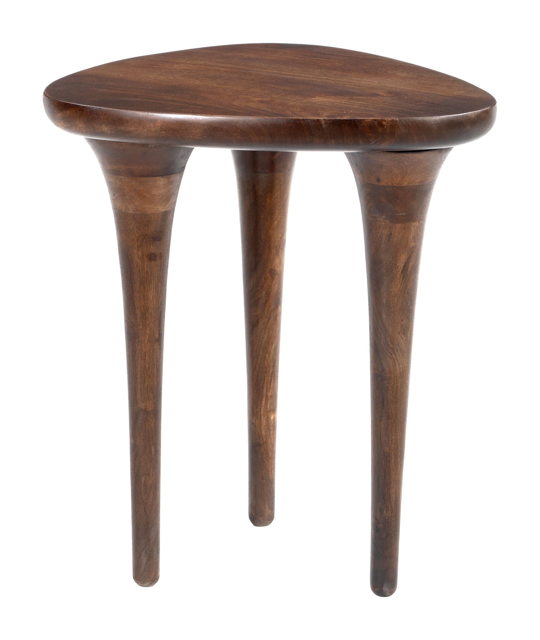 Spiker Walnut Side Table - Ornate Home