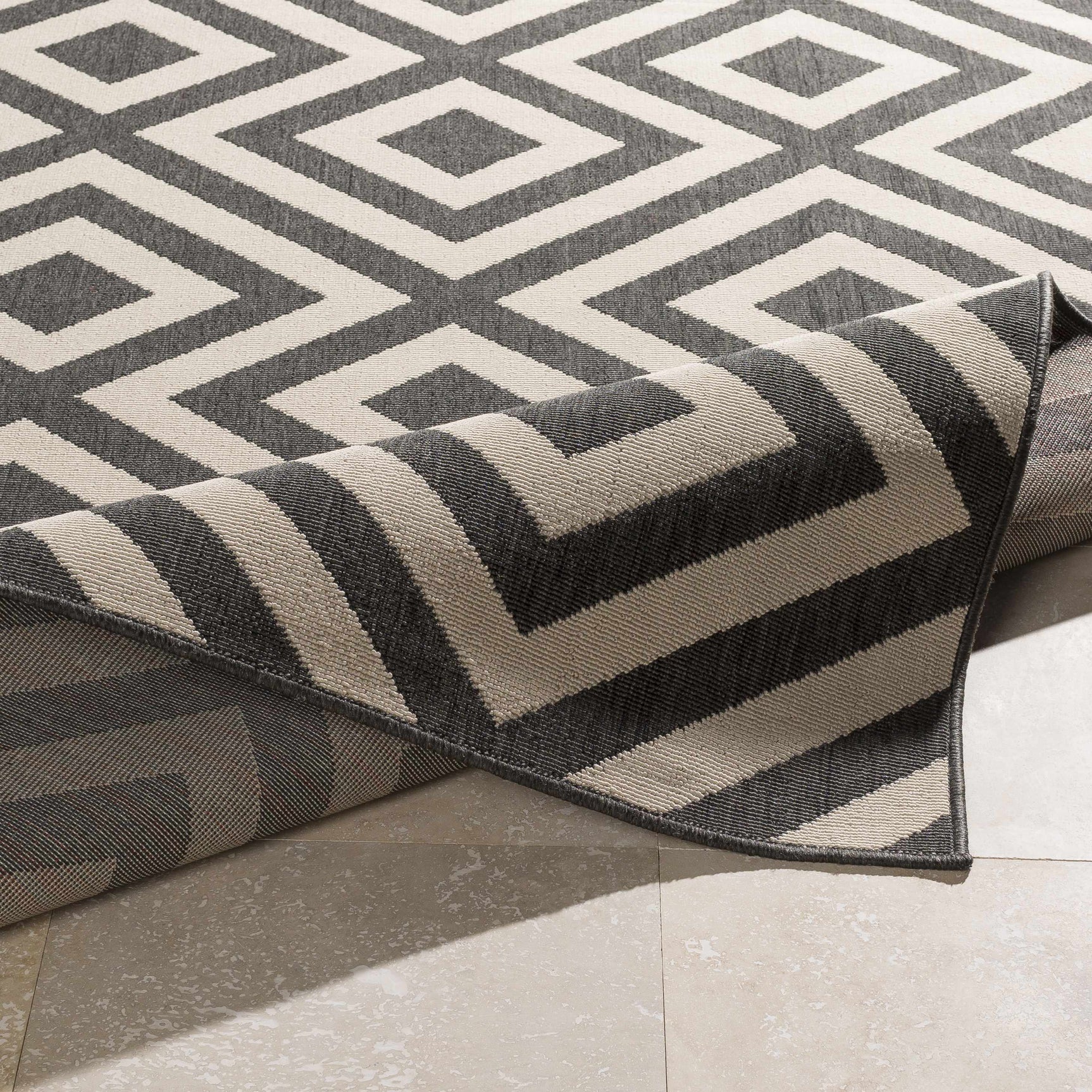 Spilsby Geometric Outdoor Rug - Clearance - Ornate Home