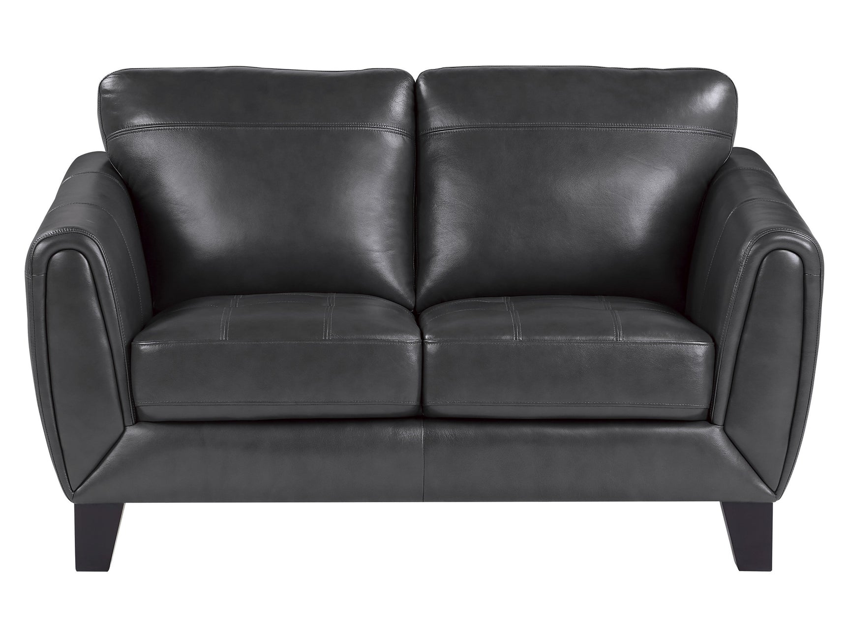 Spivey Dark Gray Loveseat - Ornate Home