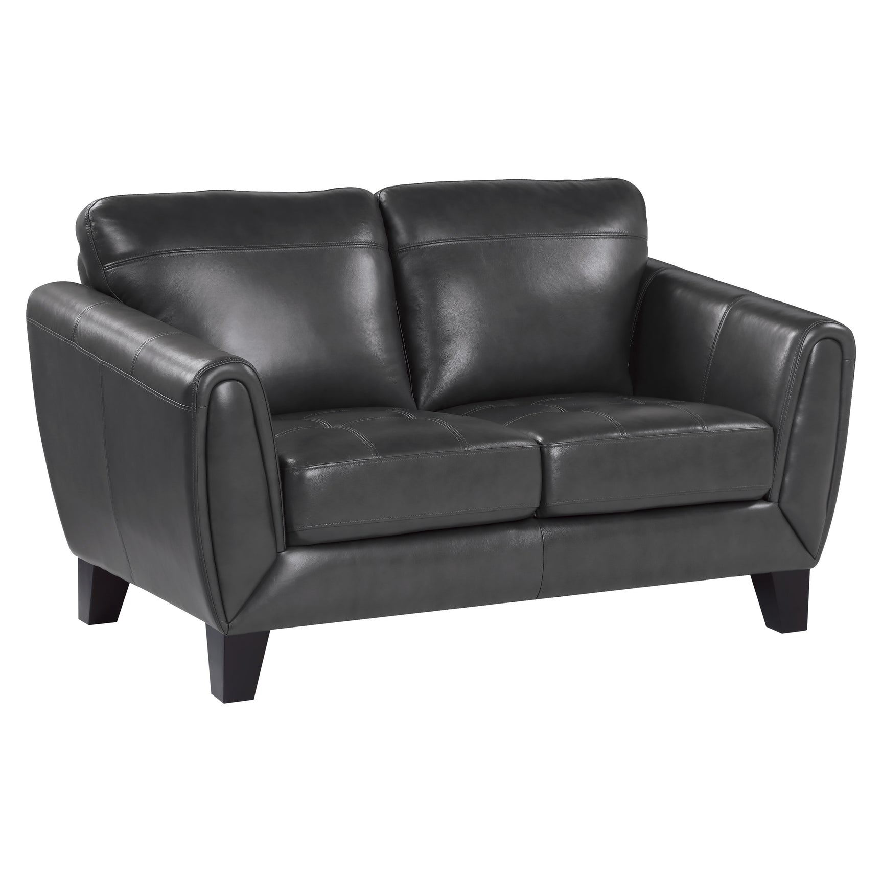 Spivey Dark Gray Sofa & Loveseat - Ornate Home