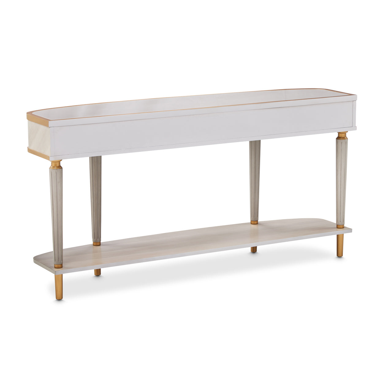 St. Charles Dove Gray Console Table - Ornate Home