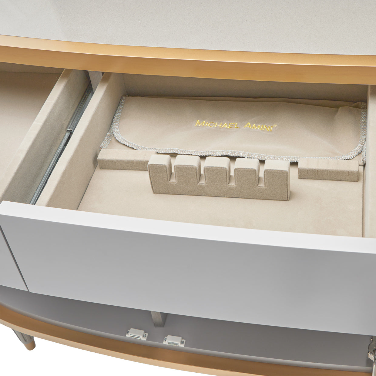 St. Charles Dove Gray Sideboard - Ornate Home