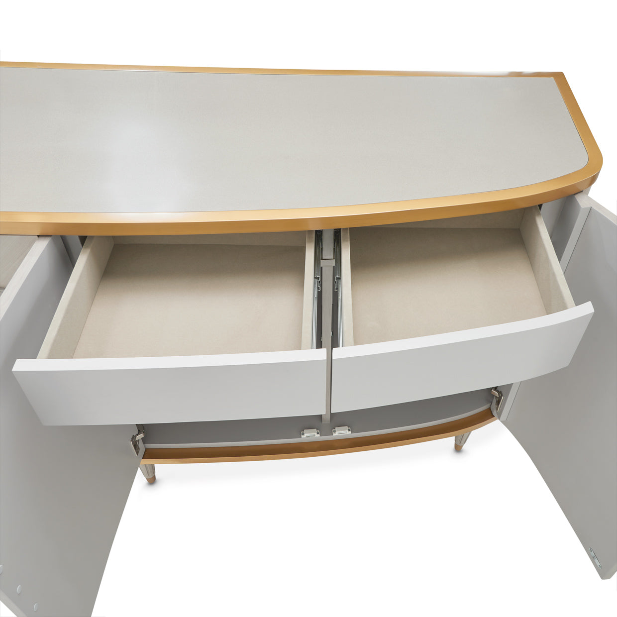 St. Charles Dove Gray Sideboard - Ornate Home