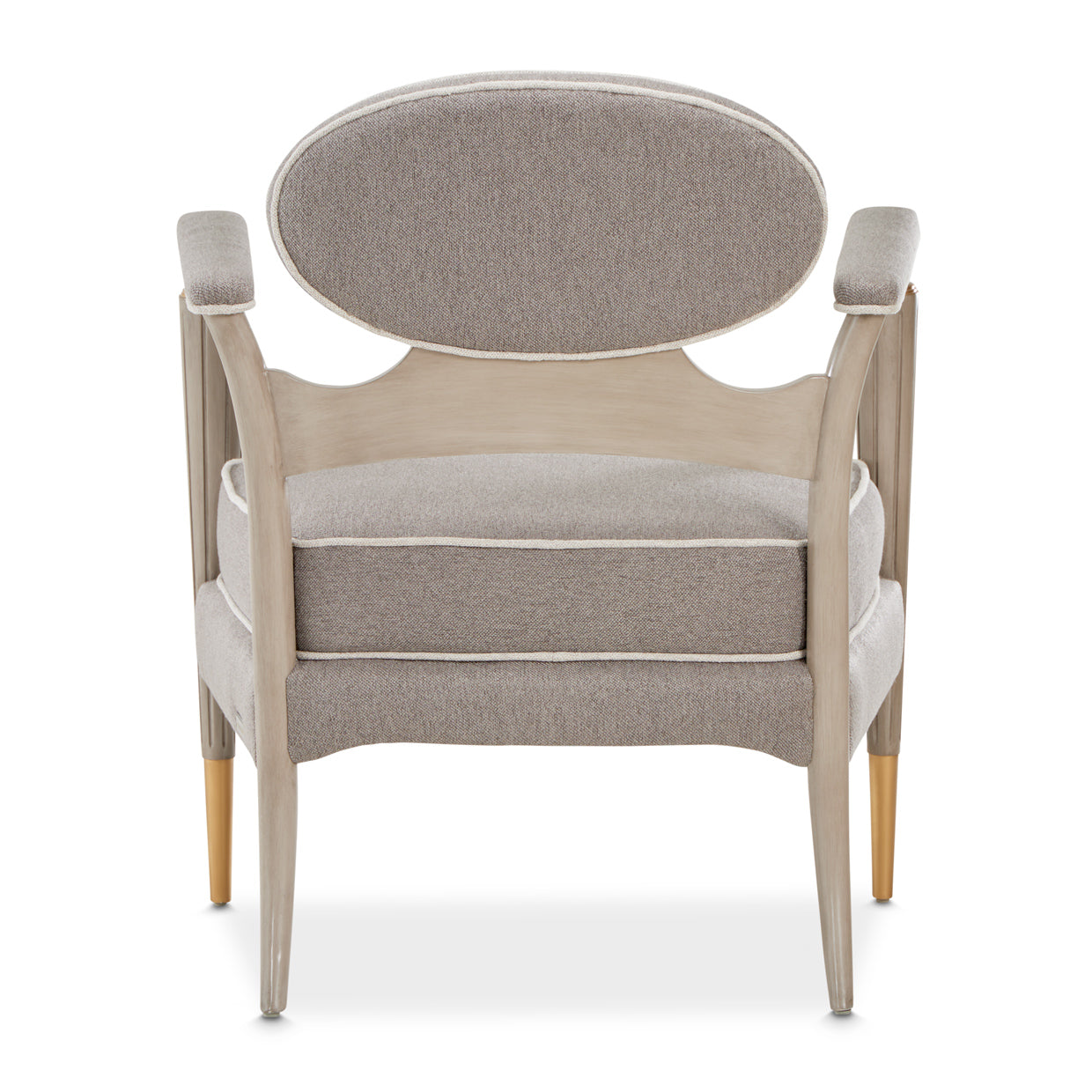 St. Charles Dove Gray/Stratus Accent Chair - Ornate Home