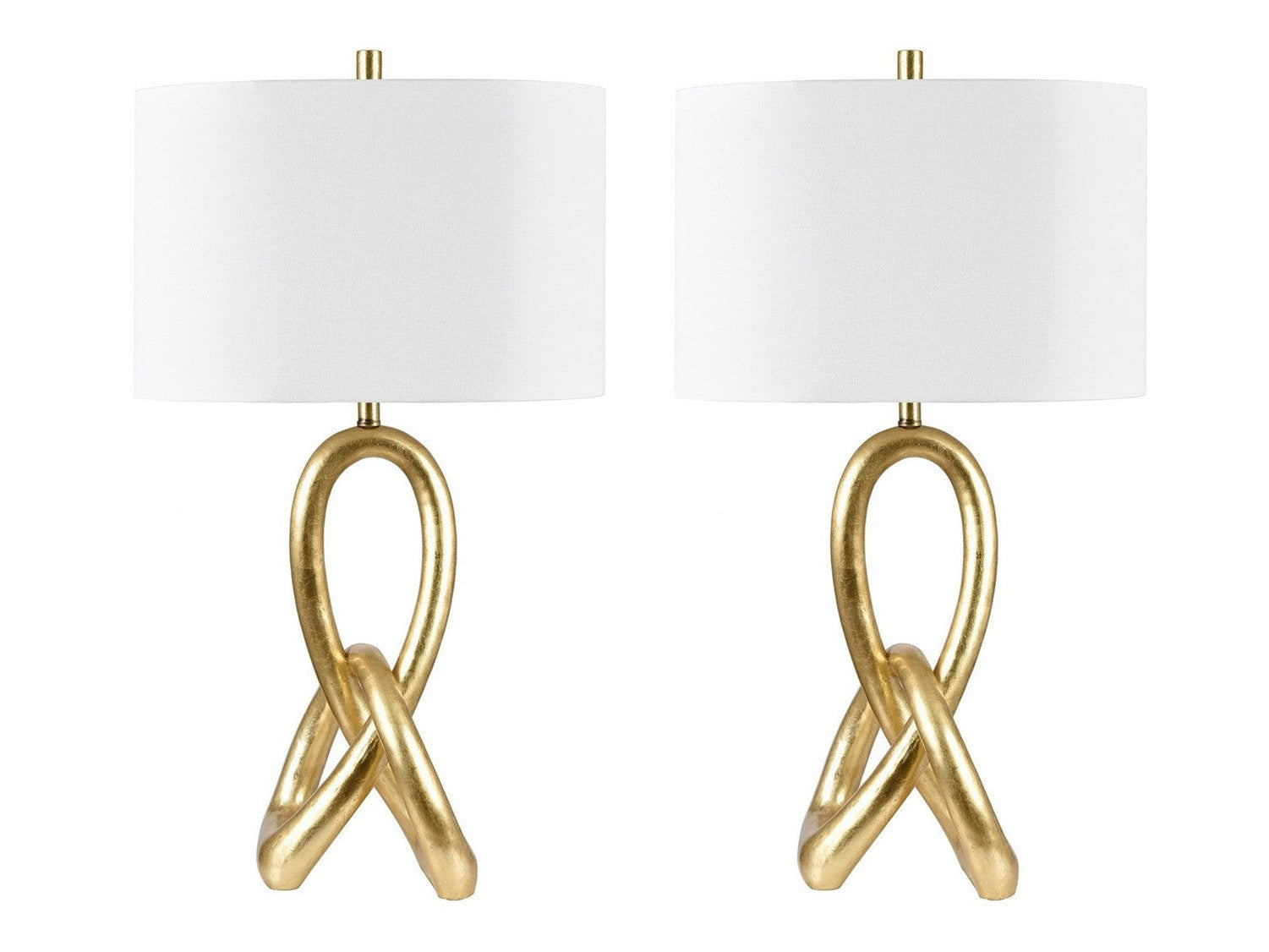 St. James Gold Table Lamp (Set of 2) - Ornate Home