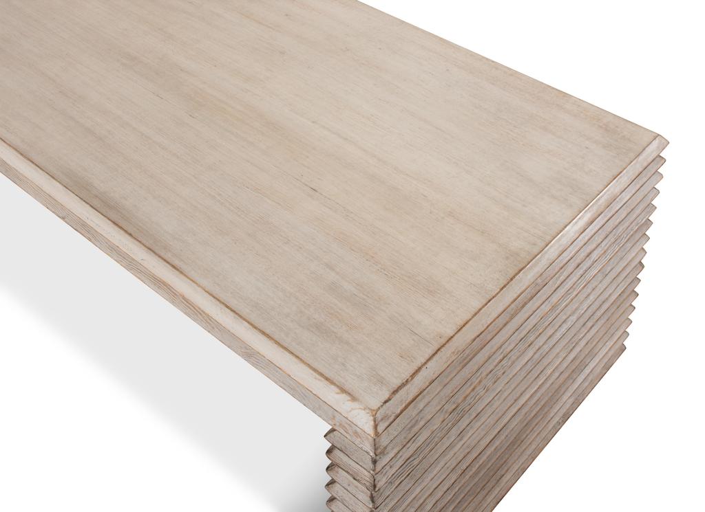 Stacked Grey Cocktail Table - Ornate Home