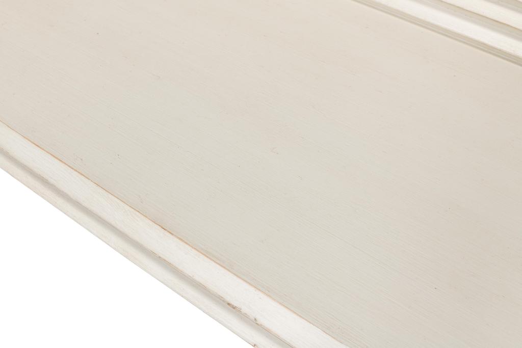 Stacked White Bench - Ornate Home