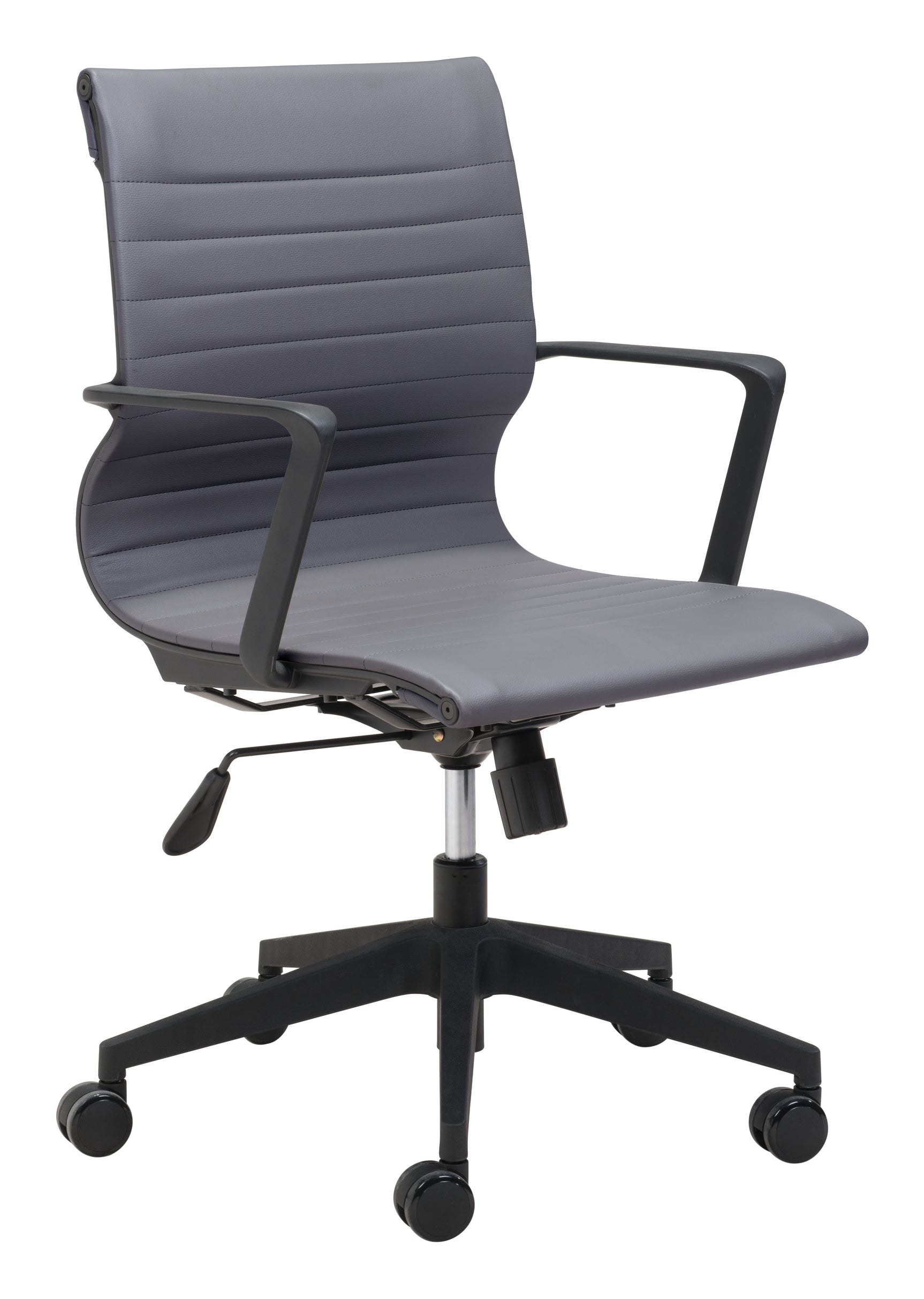 Stacy Dark Gray Office Chair - Ornate Home