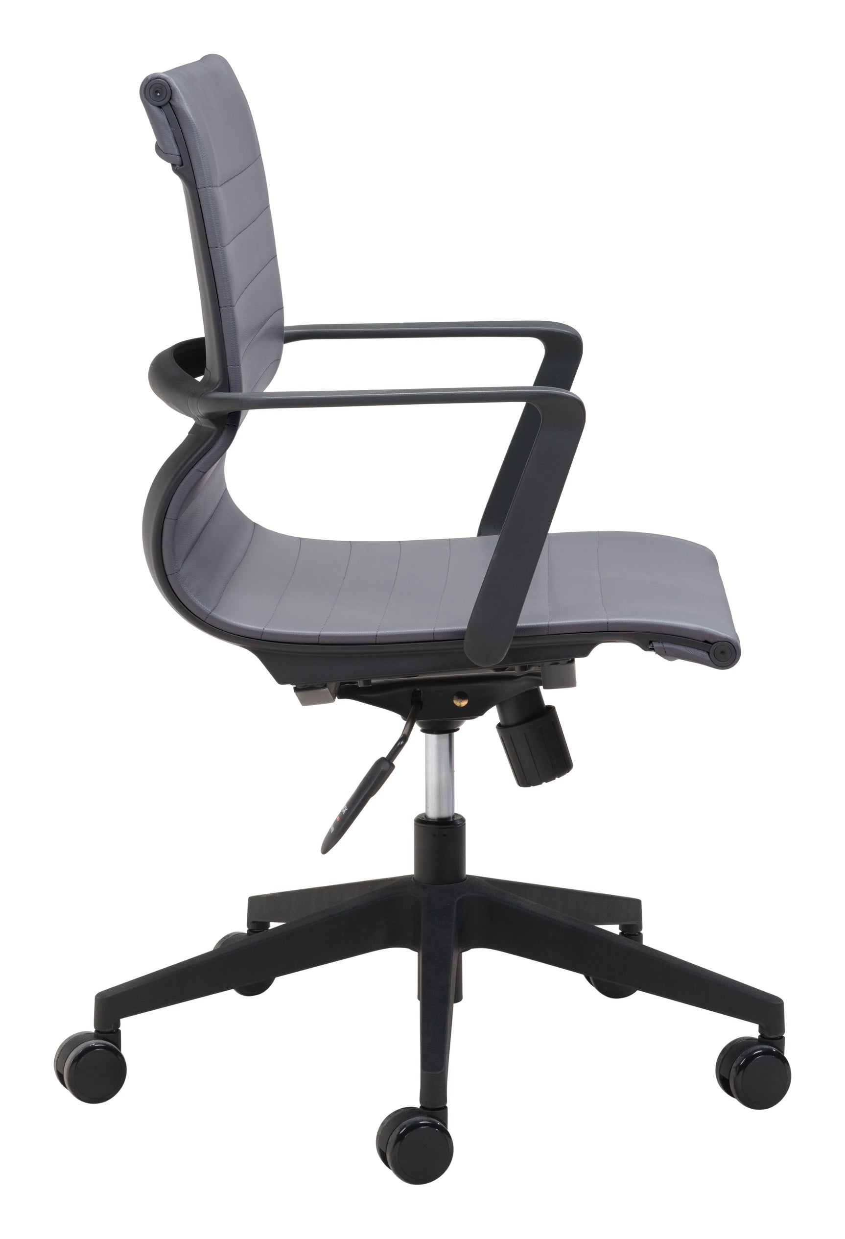 Stacy Dark Gray Office Chair - Ornate Home