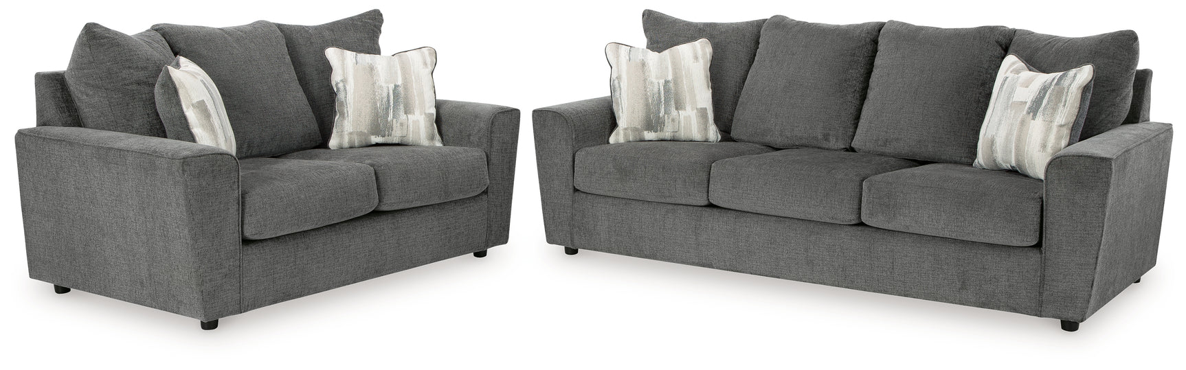 Stairatt Gravel Sofa and Loveseat (Online Special Price) - Ornate Home