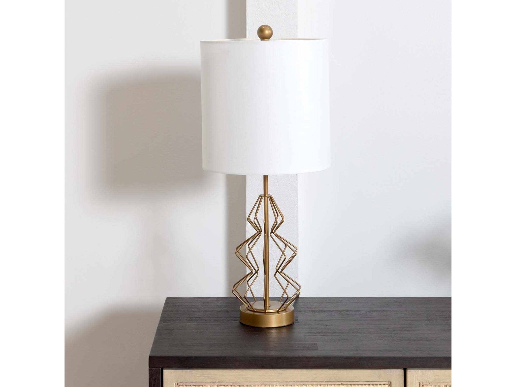 Standerton Gold Table Lamp - Ornate Home