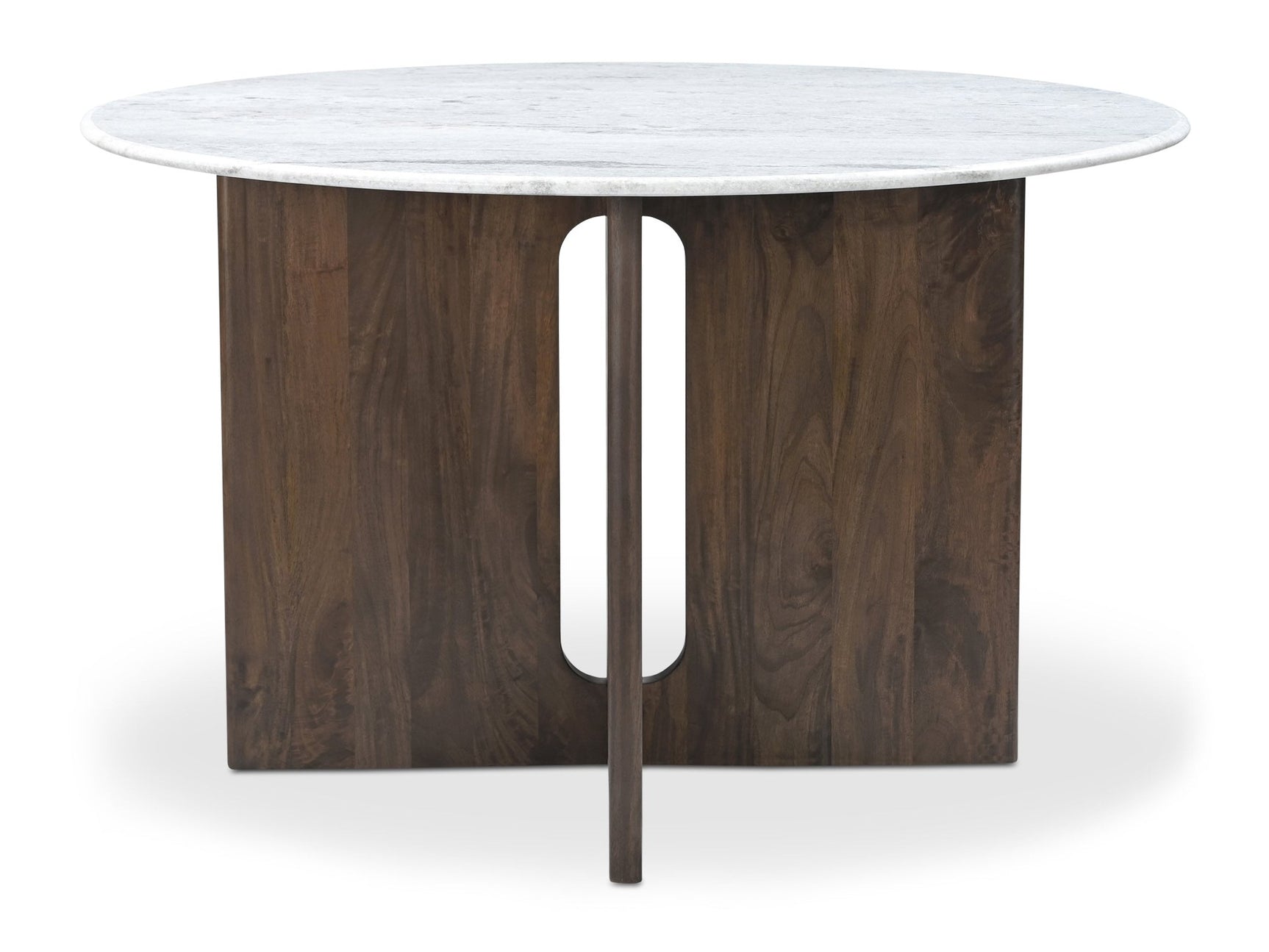 Stanley White Marble Dining Table - Ornate Home