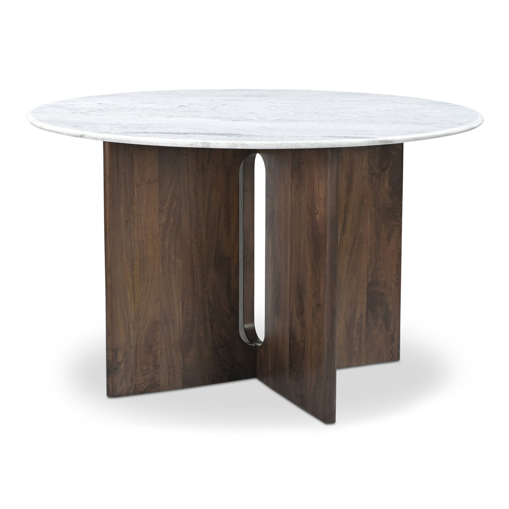 Stanley White Marble Dining Table - Ornate Home