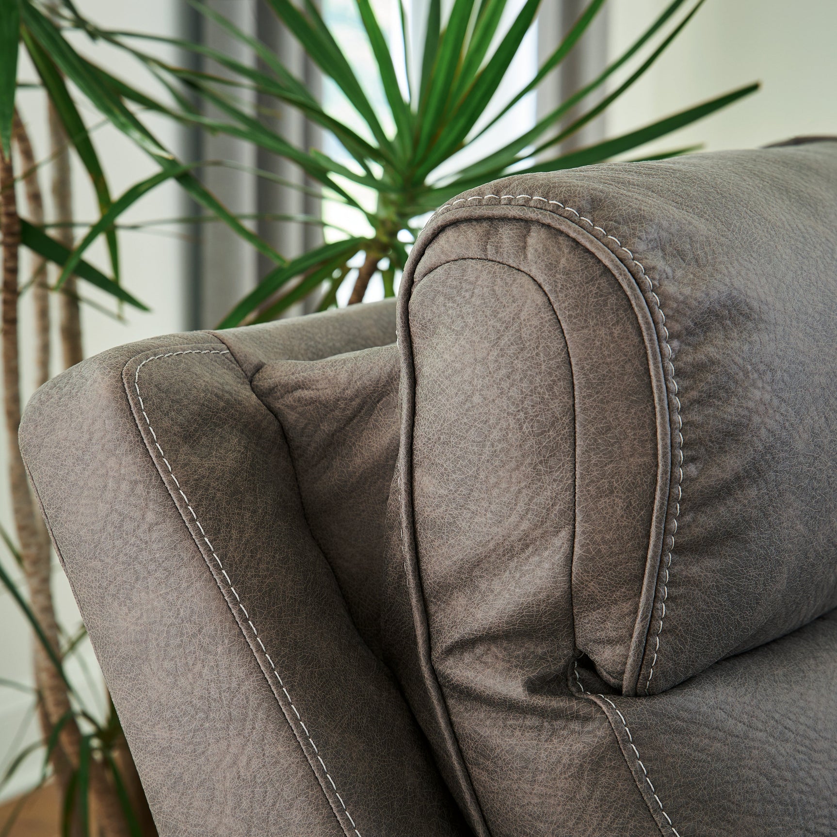 Starbot Fossil 3-Piece Power Reclining Sectional Loveseat with Console (Online Special Price) - Ornate Home