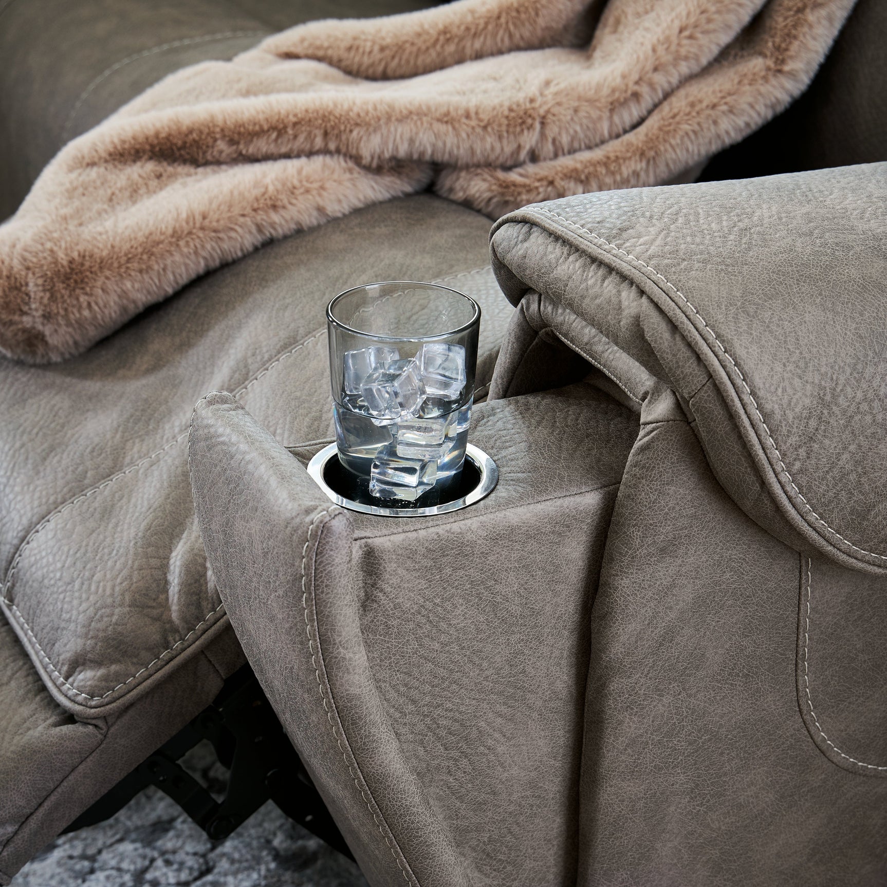 Starbot Fossil 3-Piece Power Reclining Sectional Sofa - Ornate Home