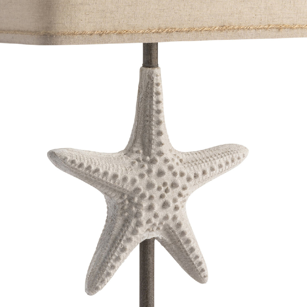 Starfish White/Brown Table Lamp (Set of 2) - Ornate Home