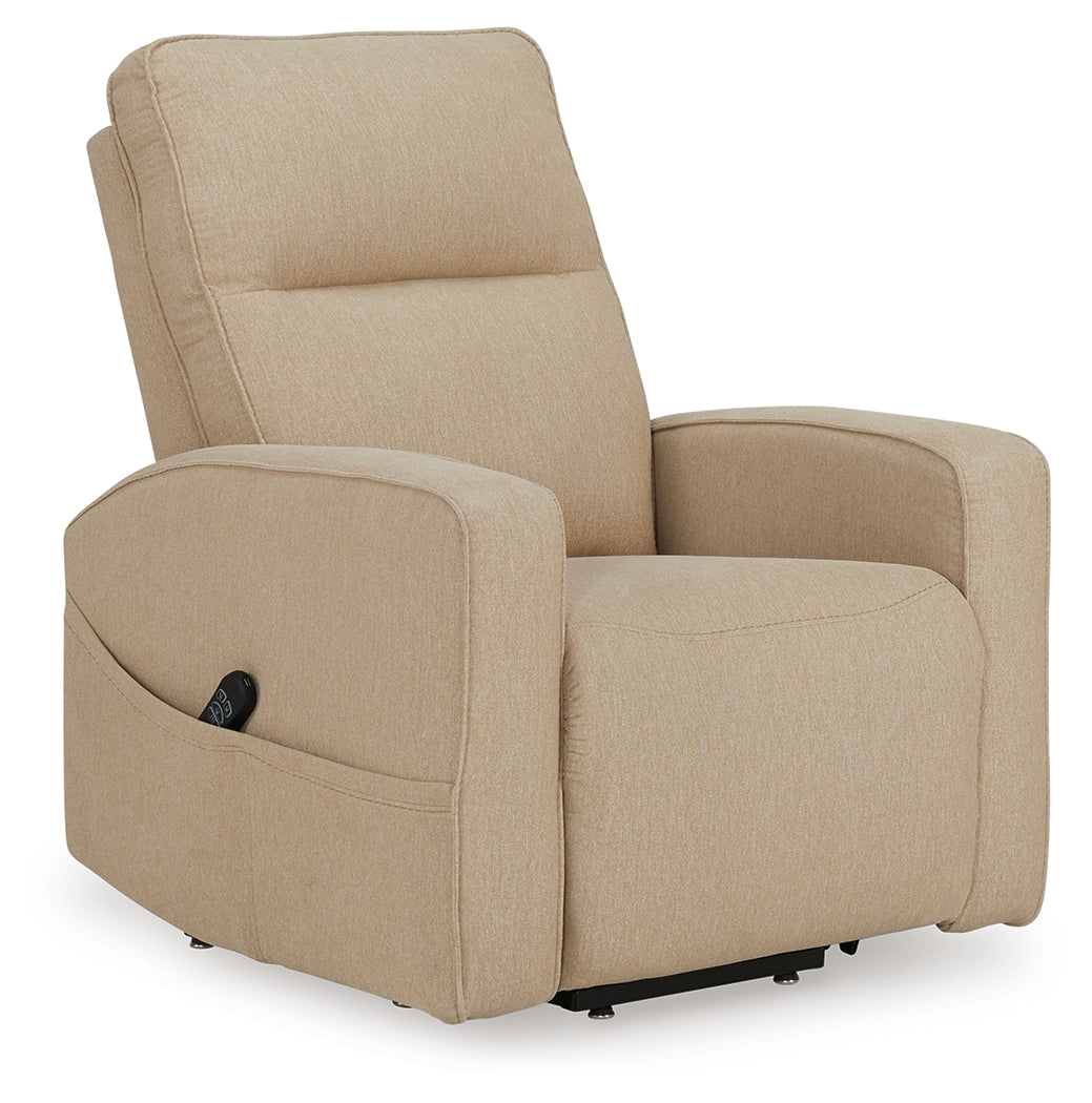 Starganza Taupe Power Lift Recliner - Ornate Home