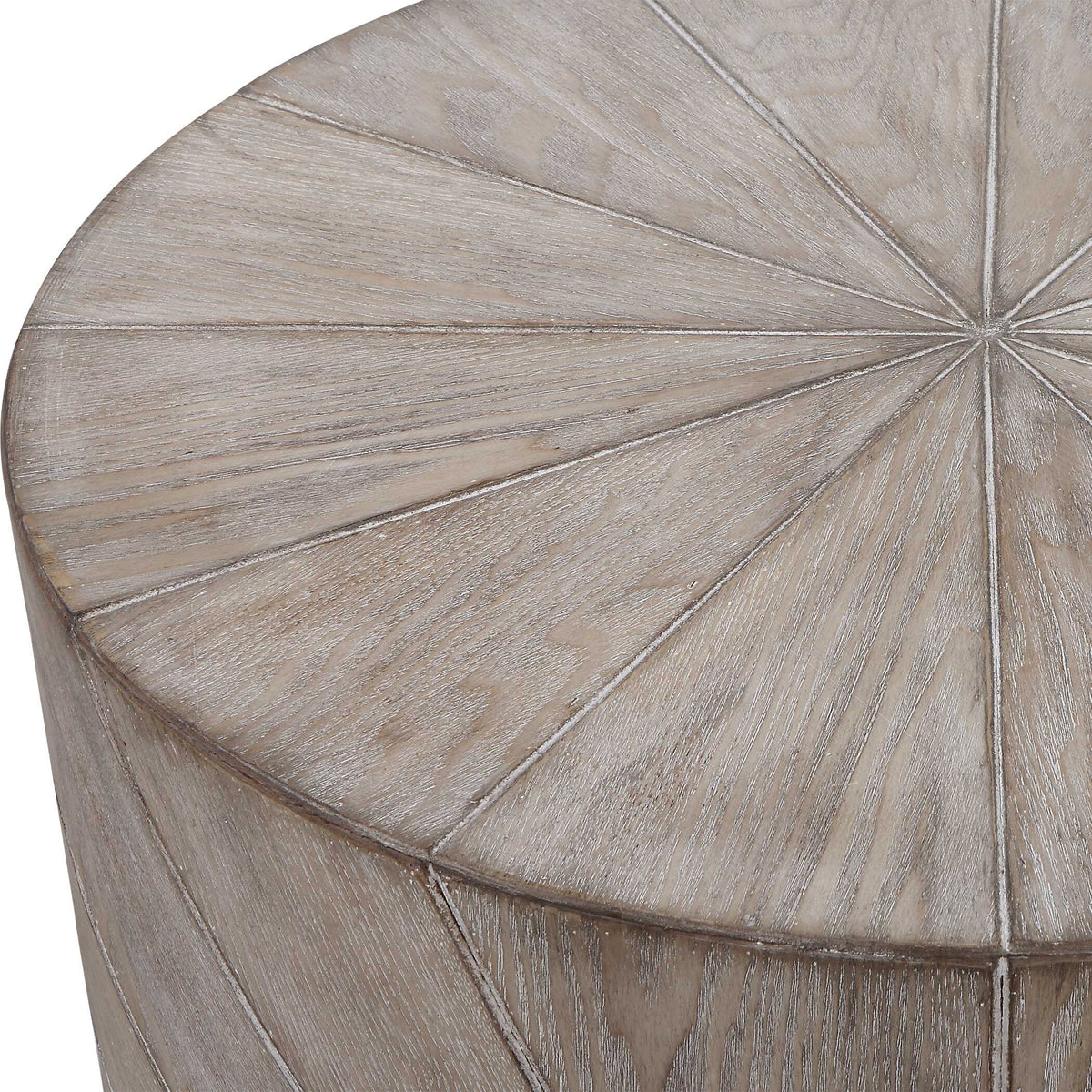 Starshine Gray Wooden Side Table - Ornate Home