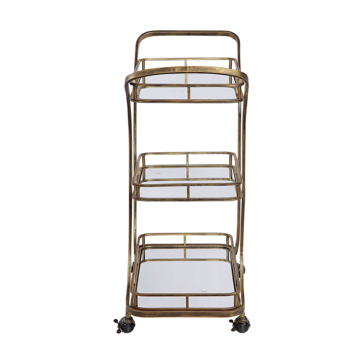 Stassi Gold Serving Cart - Ornate Home