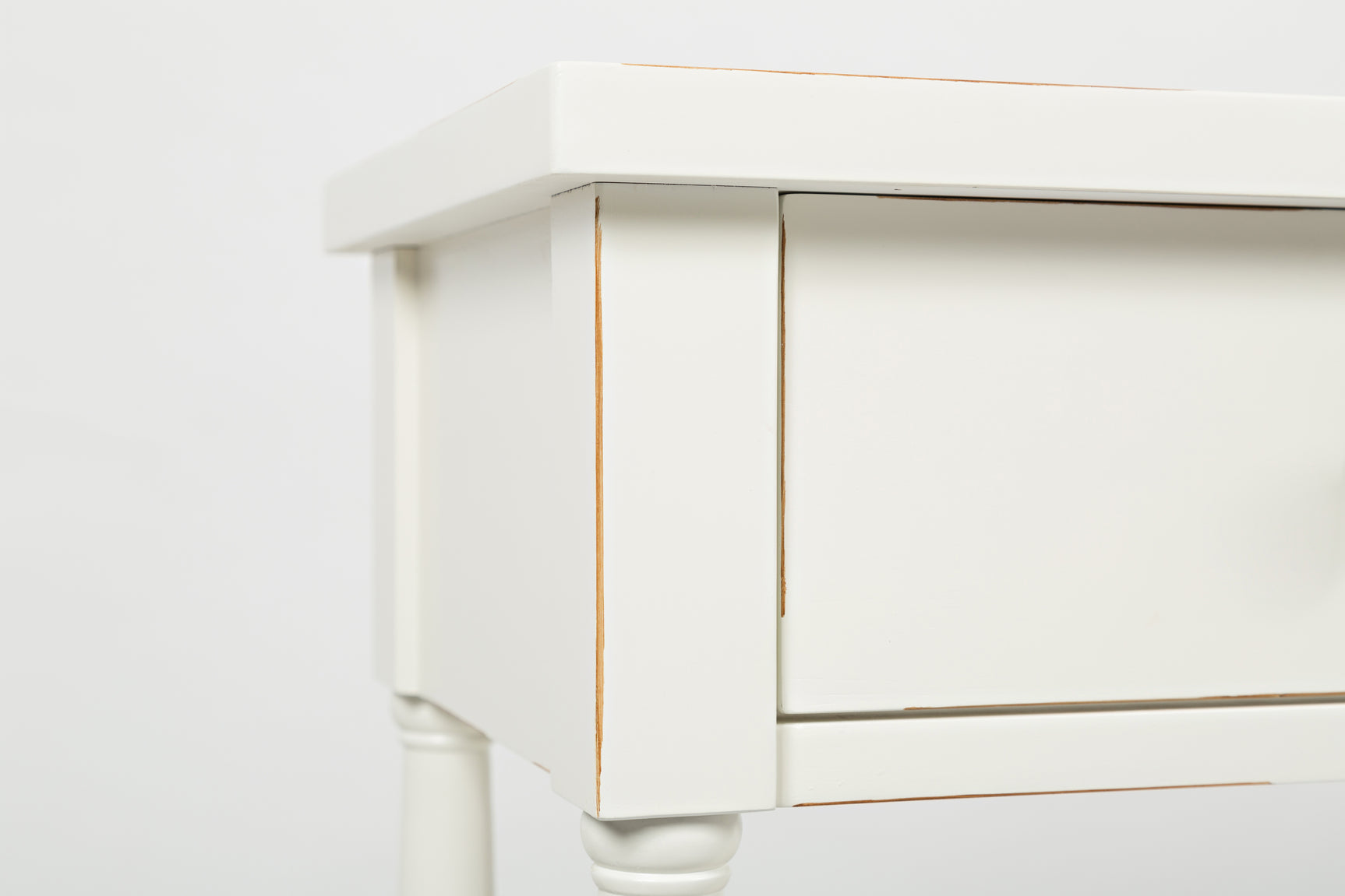Stately Ant White Home Console - Ornate Home