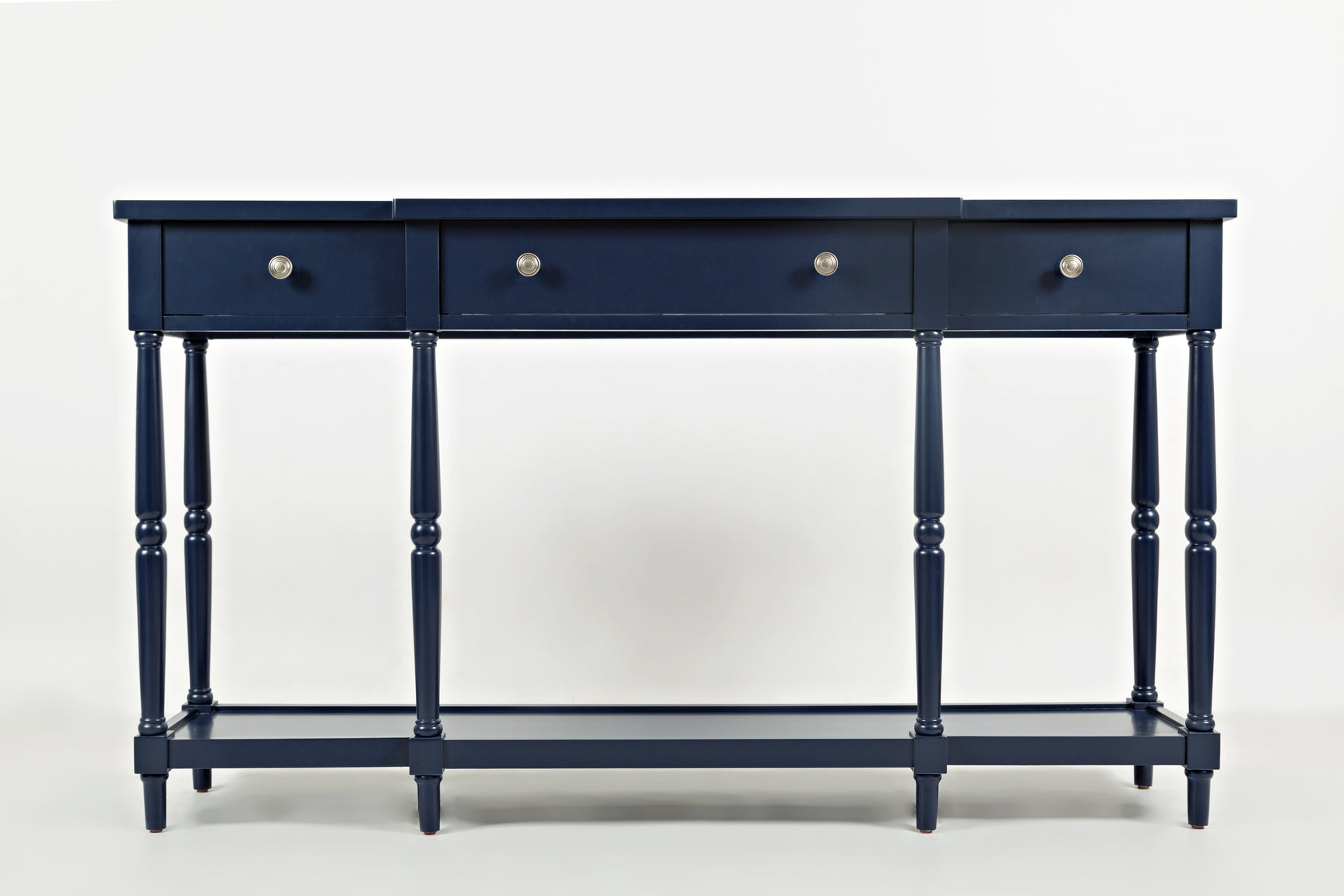 Stately Navy Home Console - Ornate Home