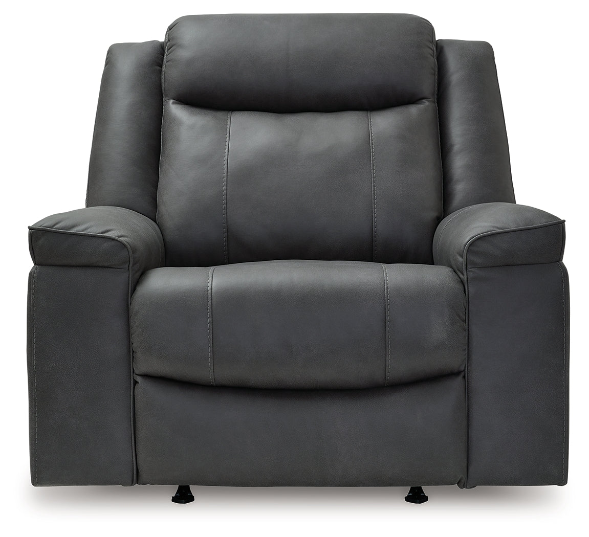 Status Check Shadow Recliner (Online Special Price) - Ornate Home