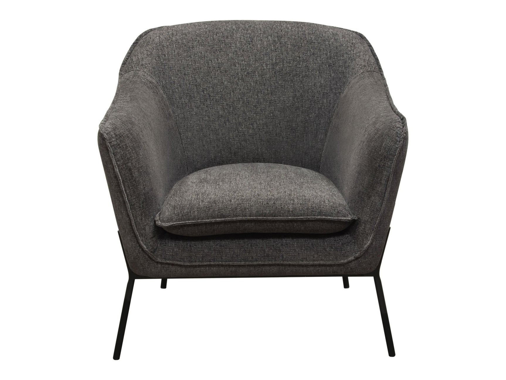 Status Grey Accent Chair - Ornate Home