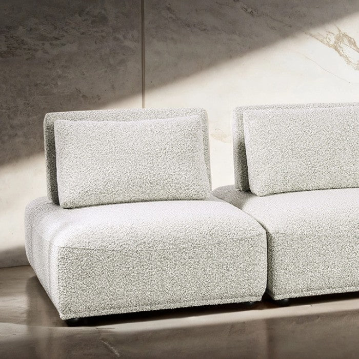 Stavanger Light Gray 3-Seater - Ornate Home