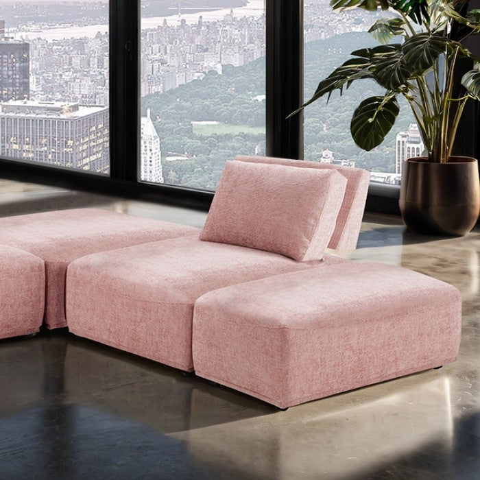 Stavanger Pink Sectional - Ornate Home