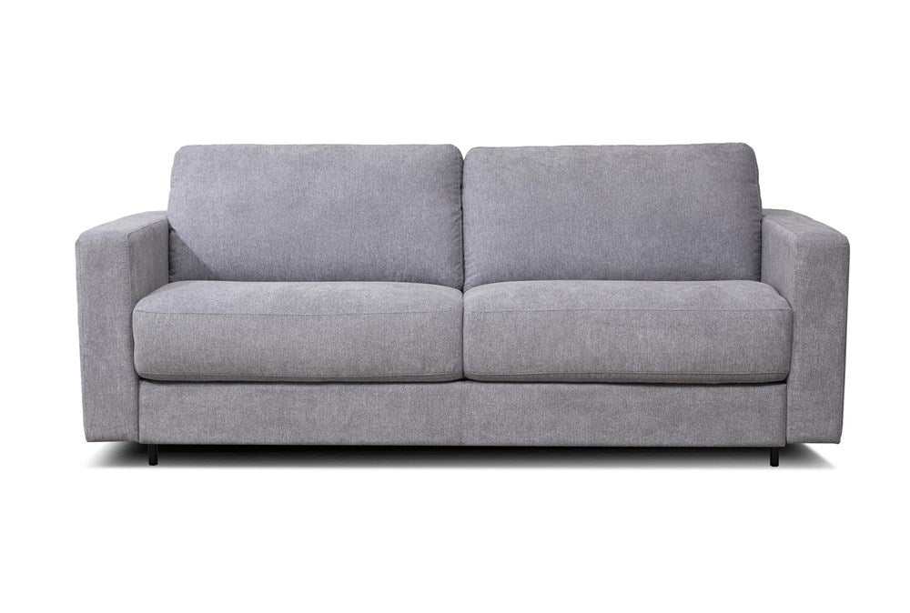 Stearns & Foster Atillio Grey Queen Sleeper Sofa w/Memory Foam Mattress - Ornate Home
