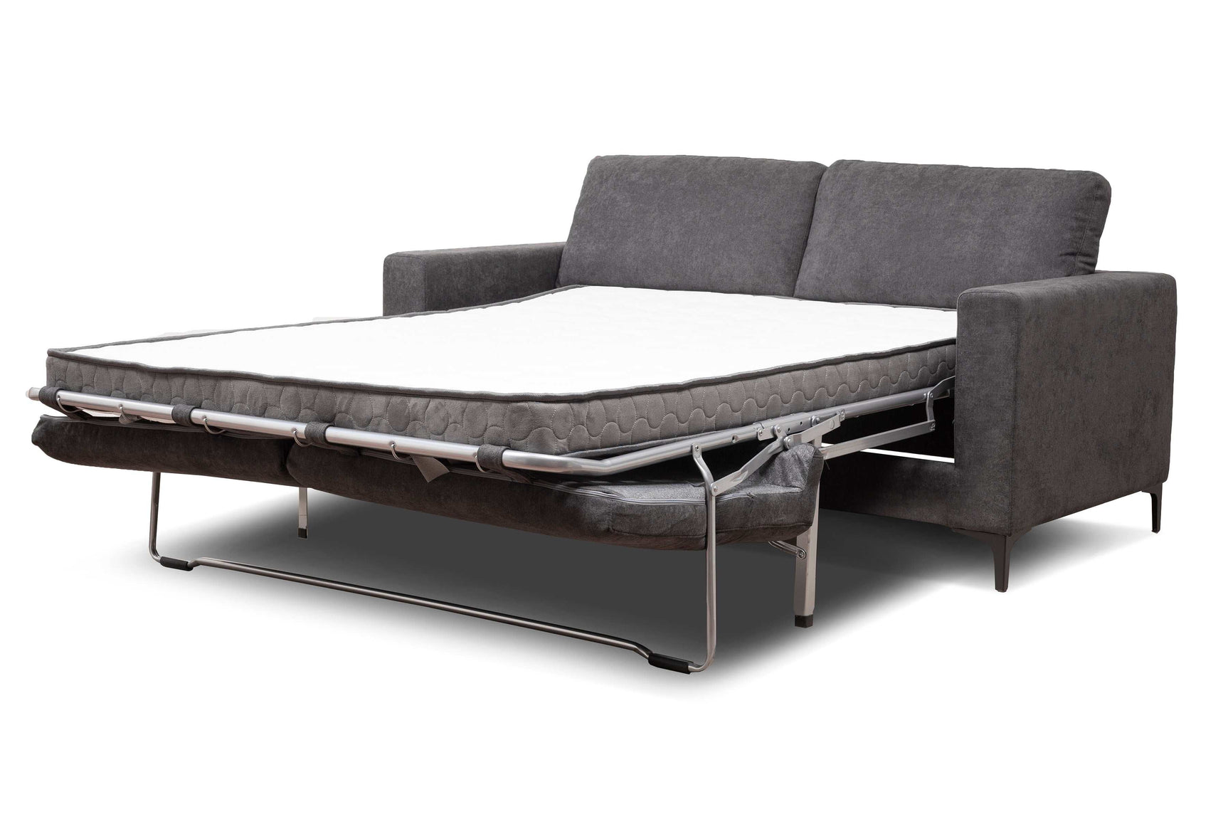 Stearns & Foster® Enzo Black Full Sleeper w/ Memory Foam Mattress - Ornate Home