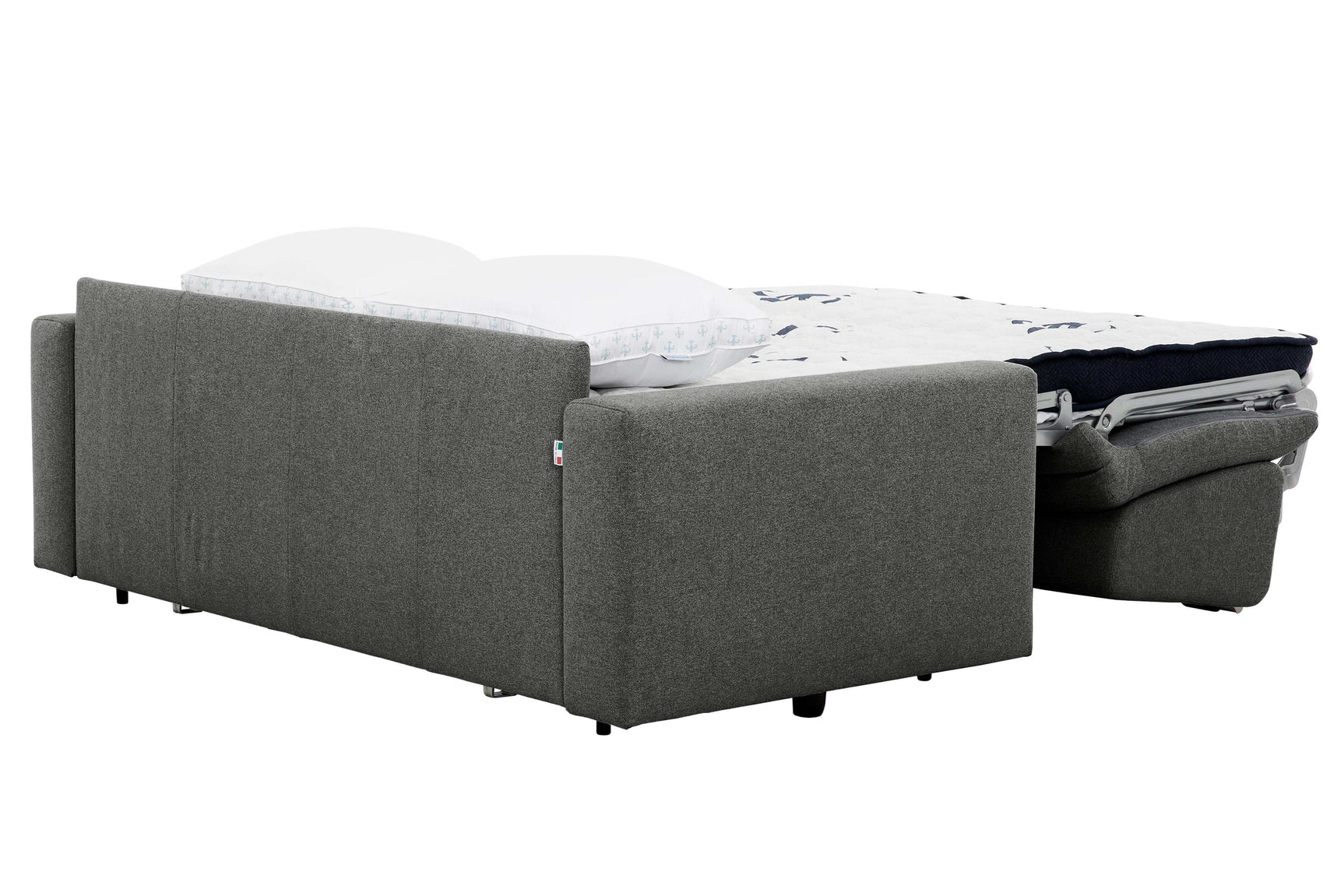Stearns & Foster® Giotto Anthracite Full Sleeper Sofa w/ Memory Foam Mattress - Ornate Home