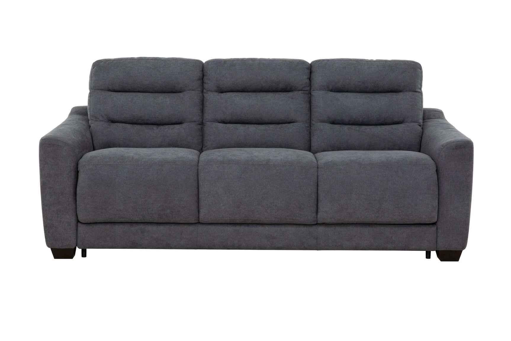 Stearns & Foster® Luca Dark Grey Queen Sleeper Sofa w/ Pocket Coil Mattress - Ornate Home