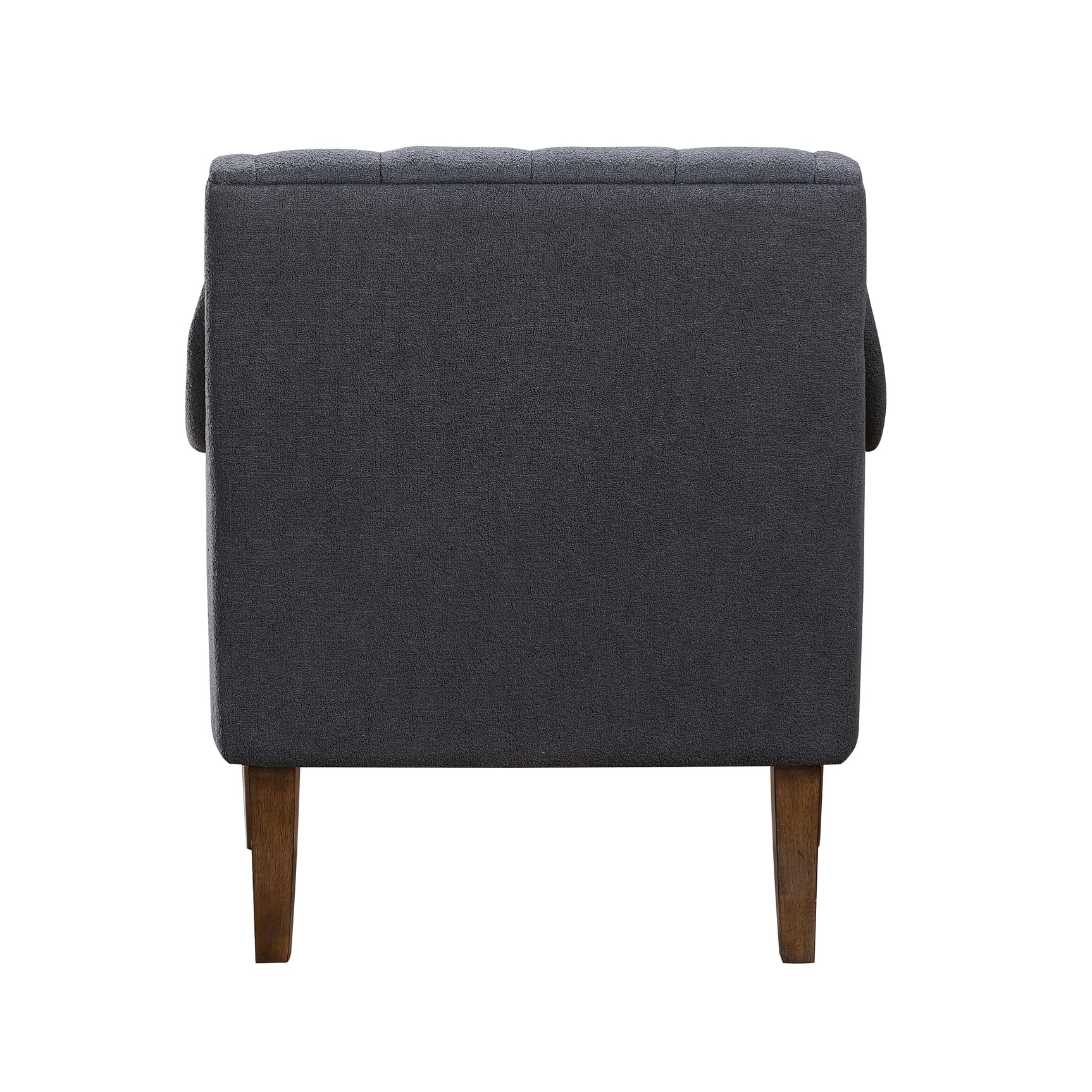Stella Dark Gray Boucle Accent Chair - Ornate Home