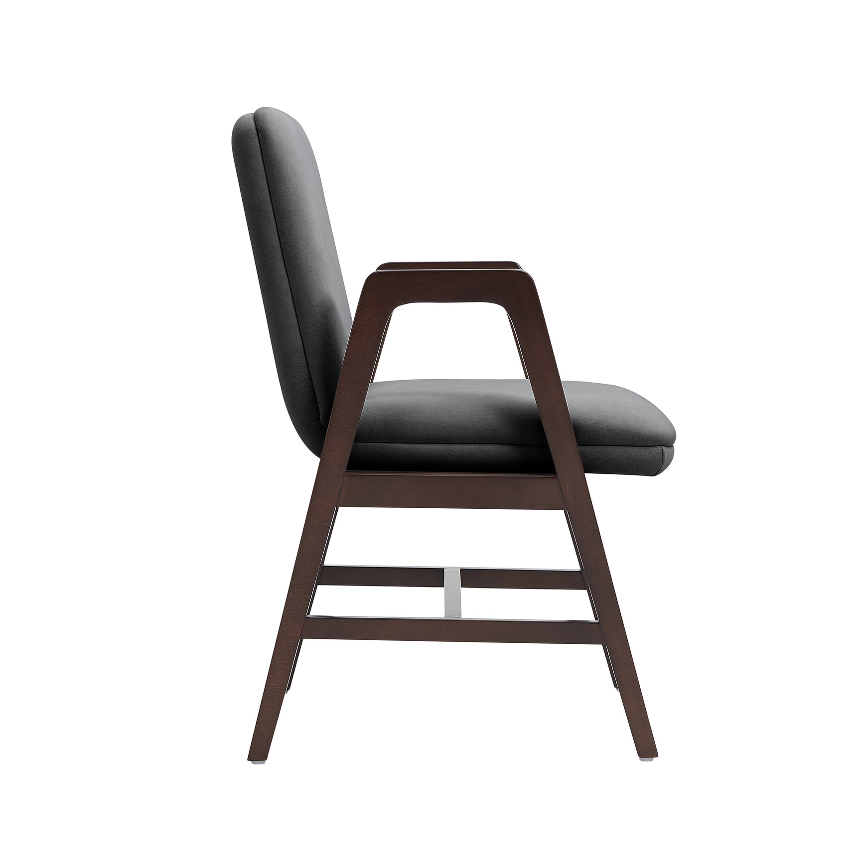 Stella Dining Armchair in Graphite (set of 2) - Ornate Home