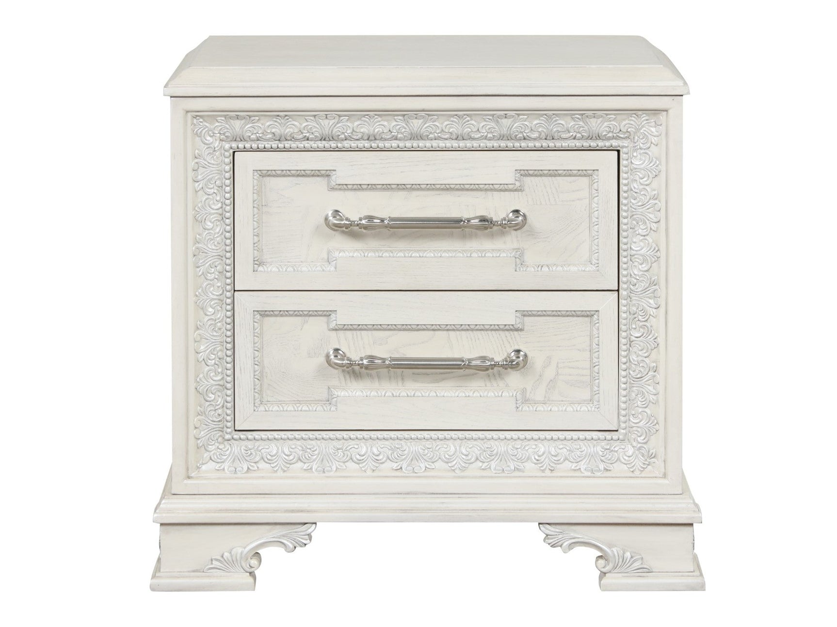 Stella Mia Creamy White Nightstand - Ornate Home