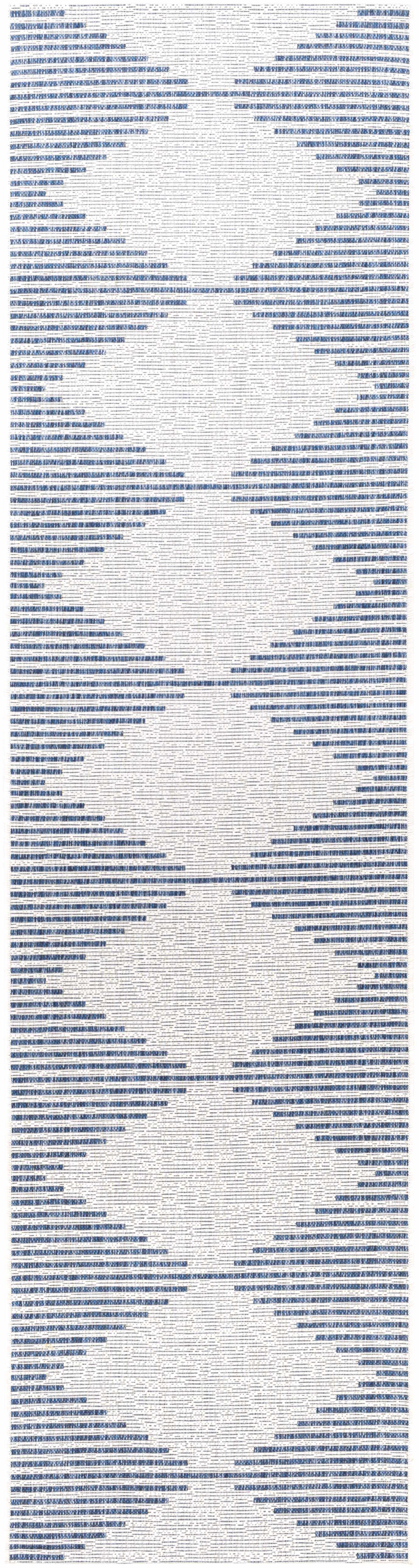 Stephan Blue & Cream Outdoor Rug - Ornate Home